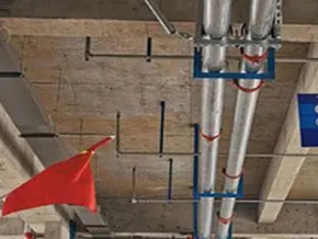 鼎城管廊支架的安装方法